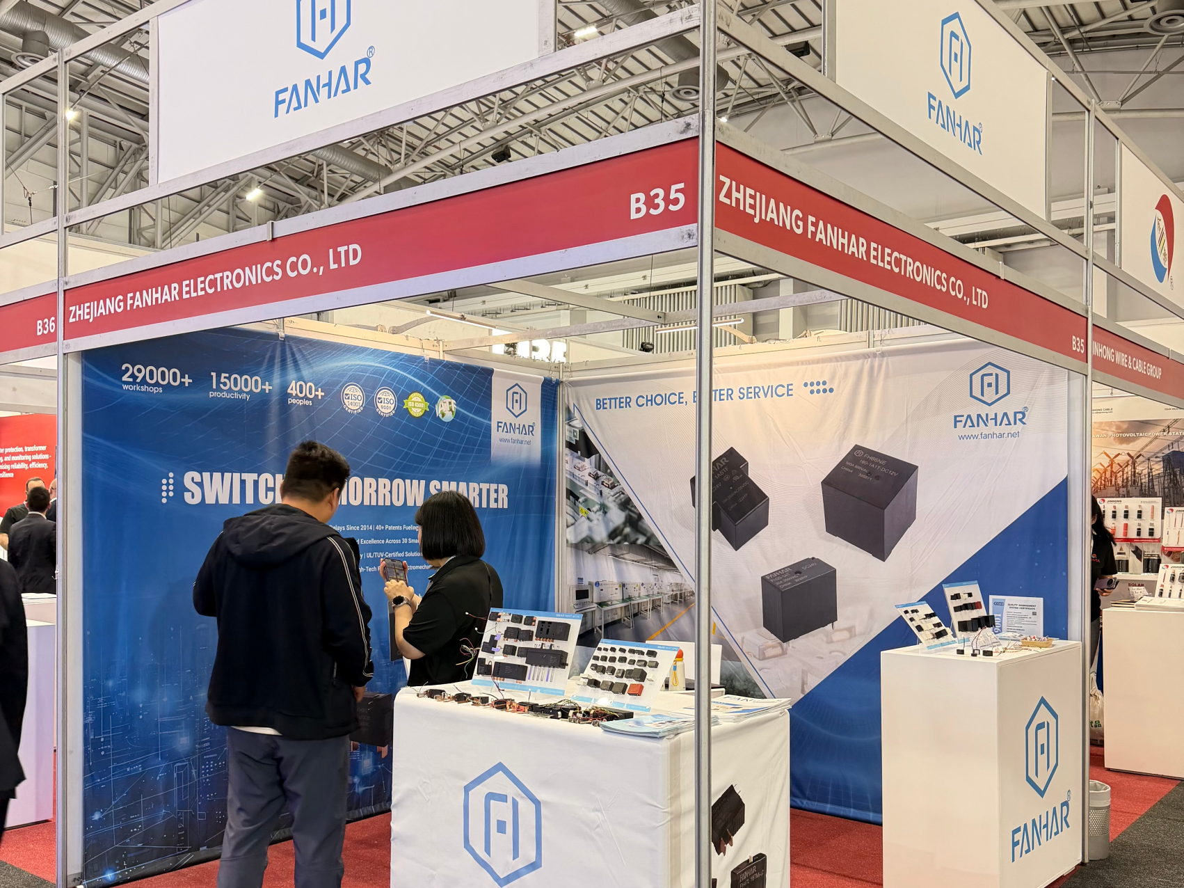 Revisão do Evento | Fanhar Electronics conclui uma corrida de sucesso na Enlit Africa 2026