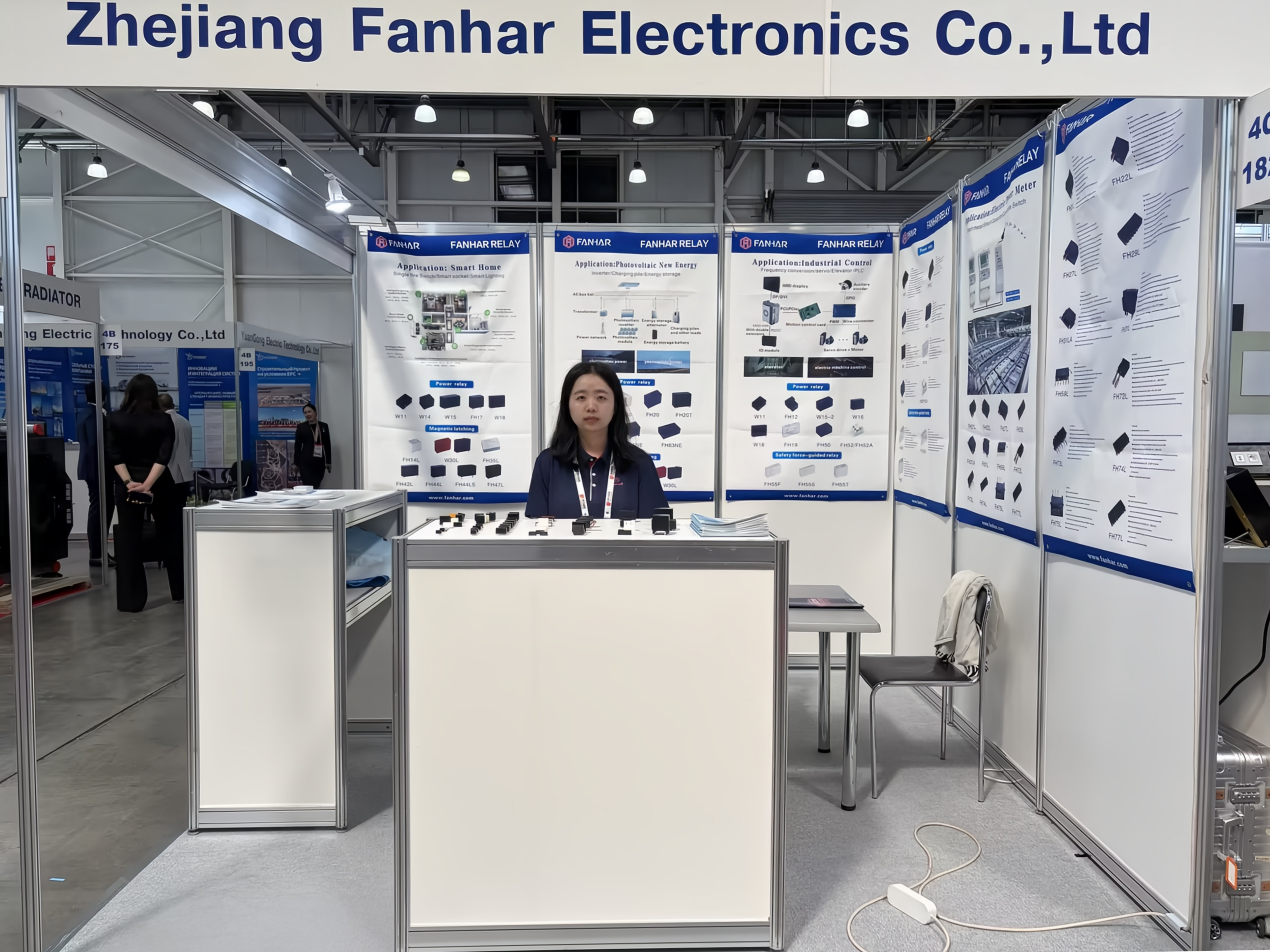 Revisão do Evento | Fanhar na ELEKTRO Moscou 2026: Relés de travamento alimentam a modernização da rede elétrica da Europa Oriental