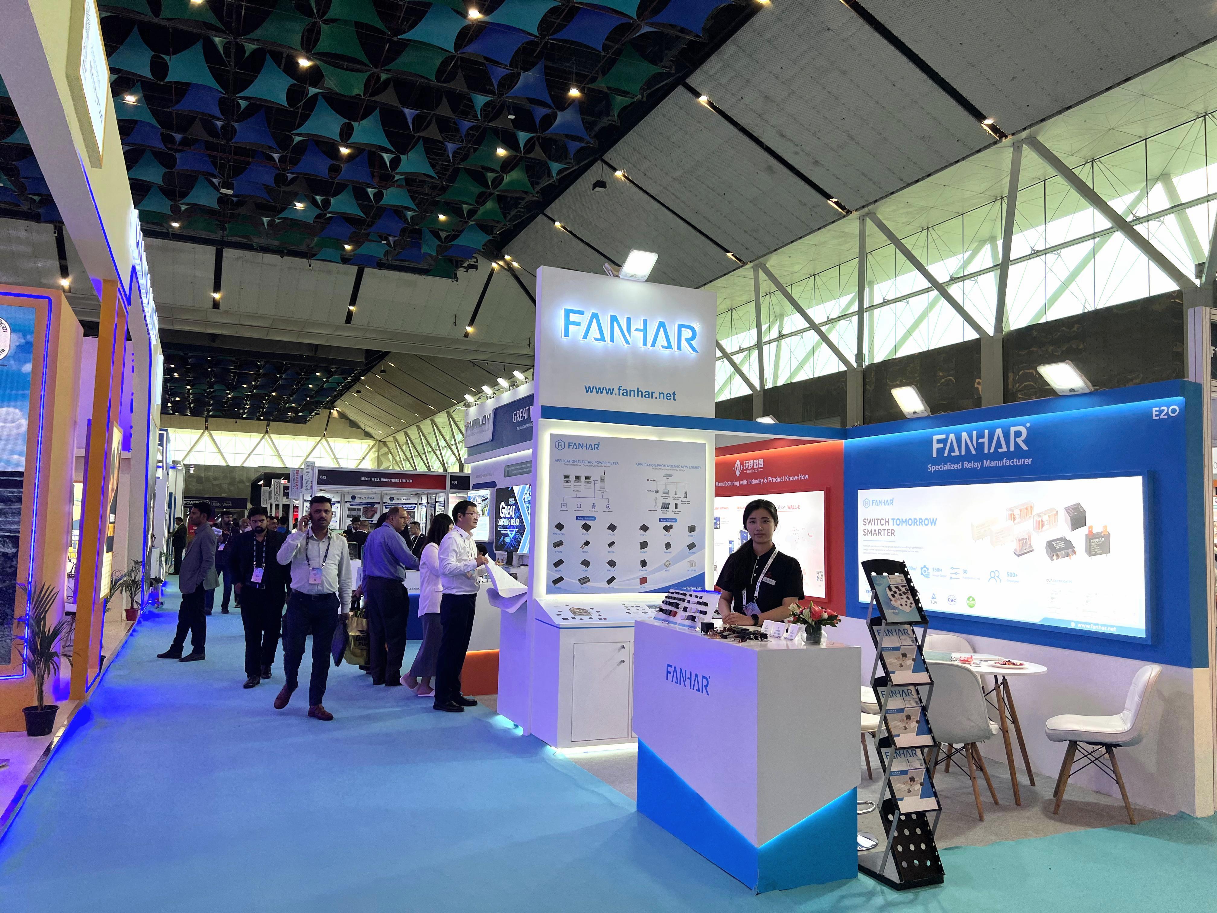 Destaque da exposição|Fanhar Electronics deixa sua marca na POWERGEN India 2026, apoiando o desenvolvimento de redes inteligentes no sul da Ásia